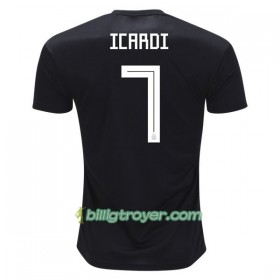 Billige Fotballdrakter Argentina Icardi 7 VM 2018 Bortedraktsett